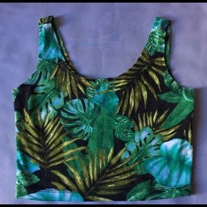 American apparel crop tank